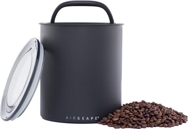 Airscape Aromabehälter Edelstahl Schwarz - groß