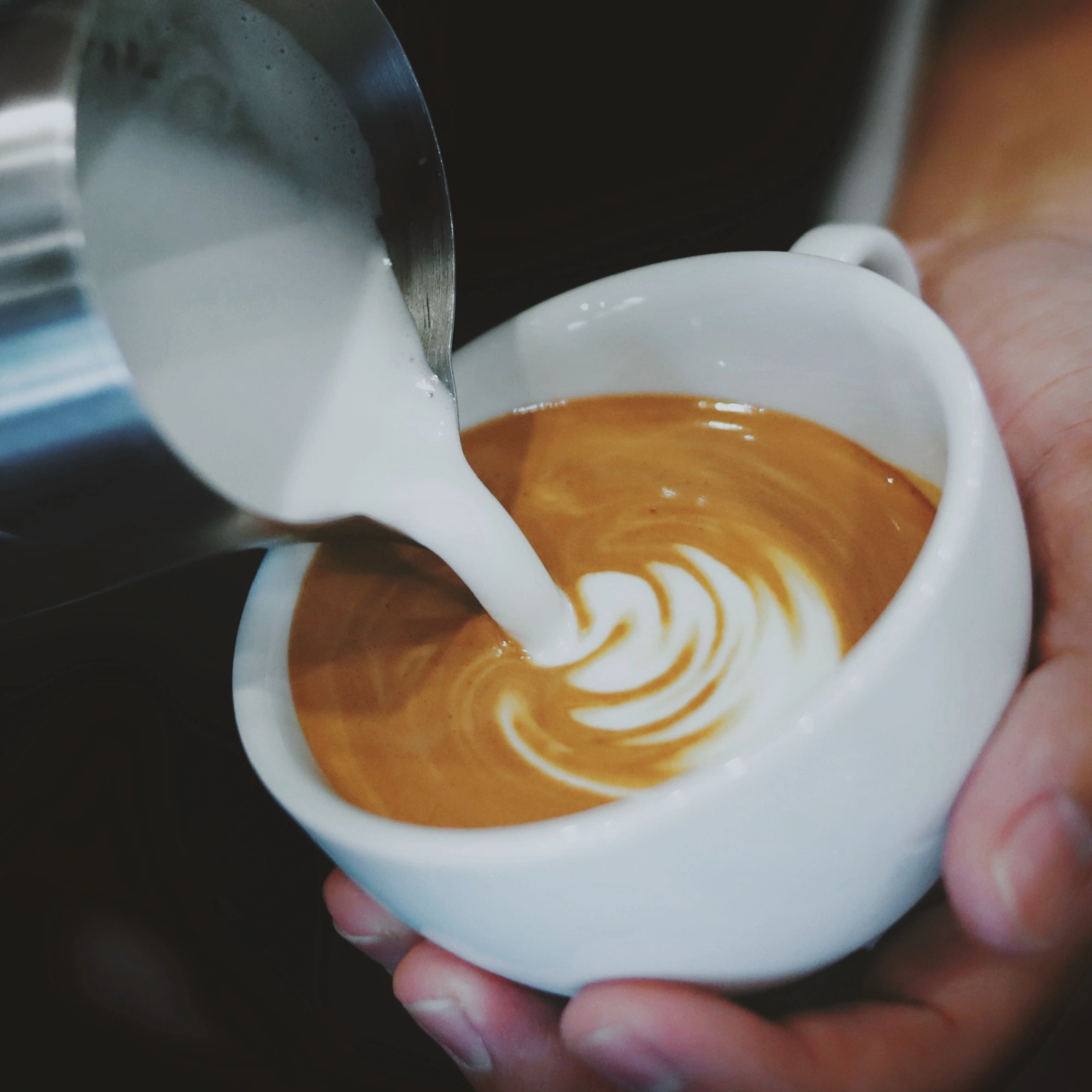 Latte Art Kurs eigene Gruppe 2-6 Personen Termin Di.- Fr.