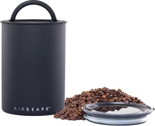 Airscape Aromabehälter Edelstahl Schwarz - mittel