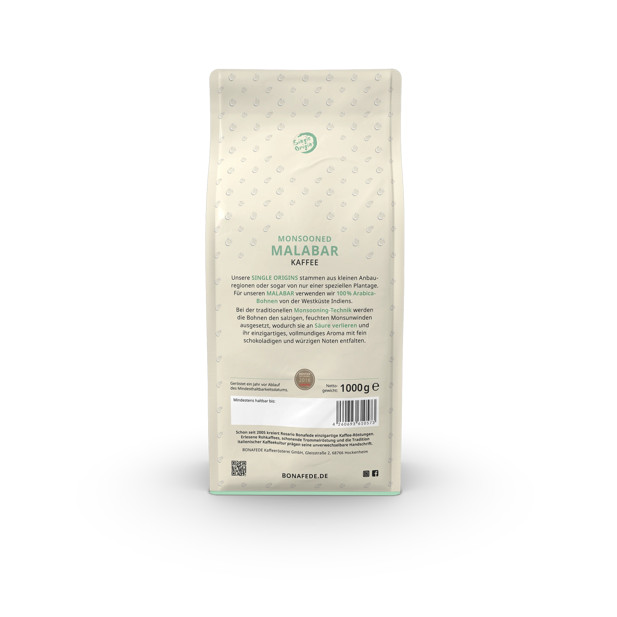 MONSOONED MALABAR, Kaffee